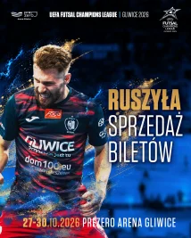 Liga Mistrzów w Futsalu: Piast Gliwice gospodarzem Main Round! Sprawdź terminarz